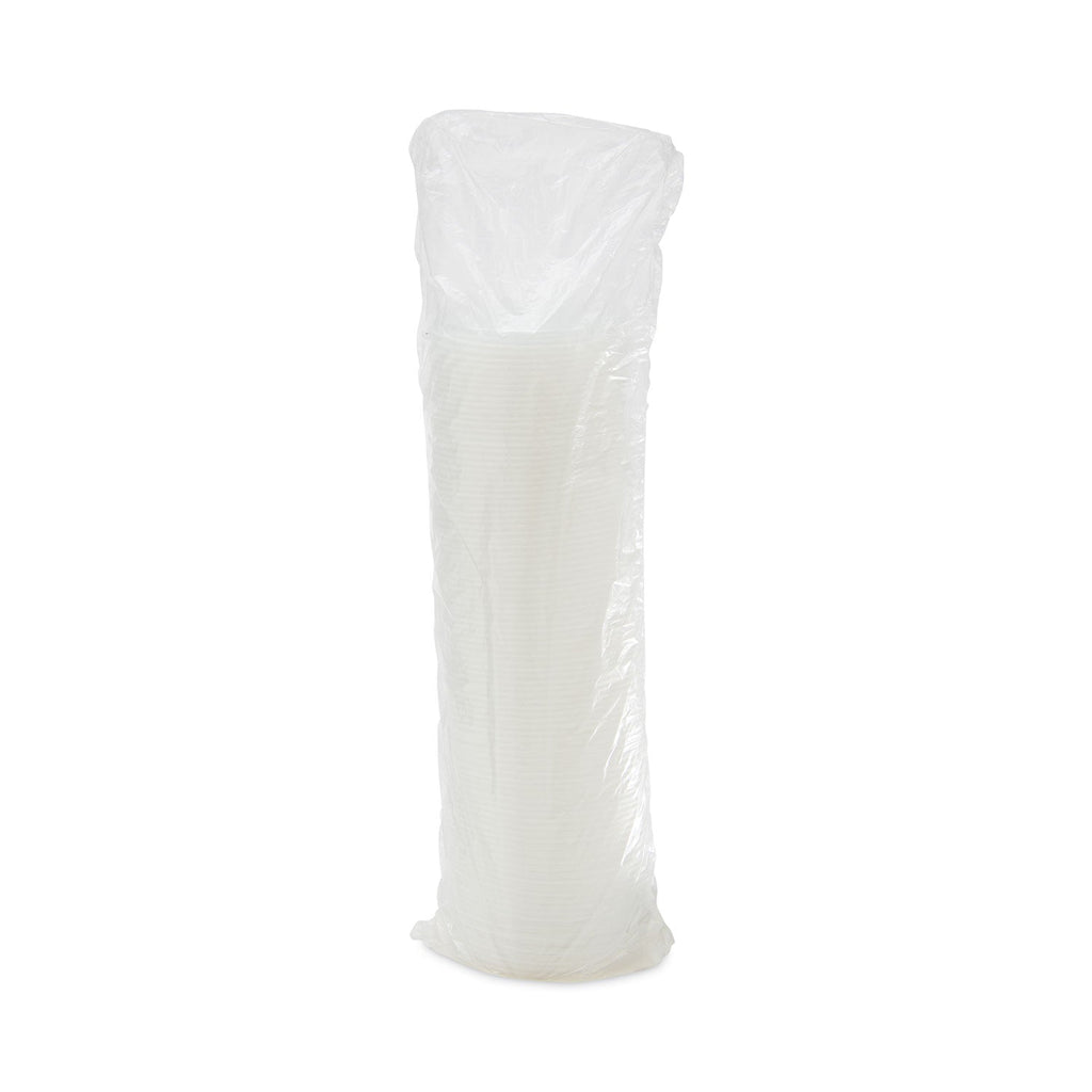 Dart Lift n' Lock Plastic Hot Cup Lids, Fits 12 oz to 24 oz Cups, Translucent, 1,000/Carton