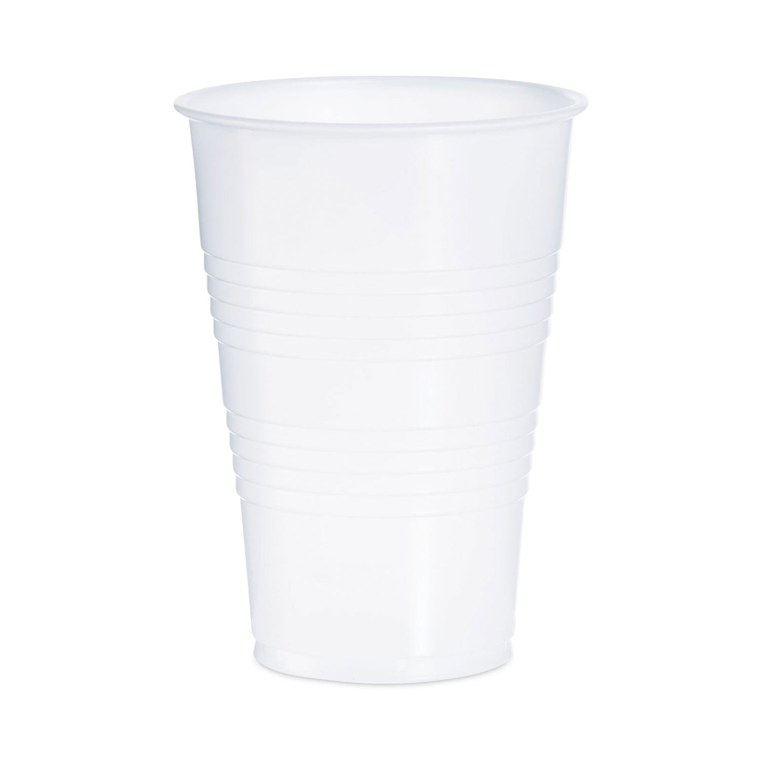 Dart High-Impact Polystyrene Cold Cups, Perfect Pak, 16 oz, Translucent, 500/Carton
