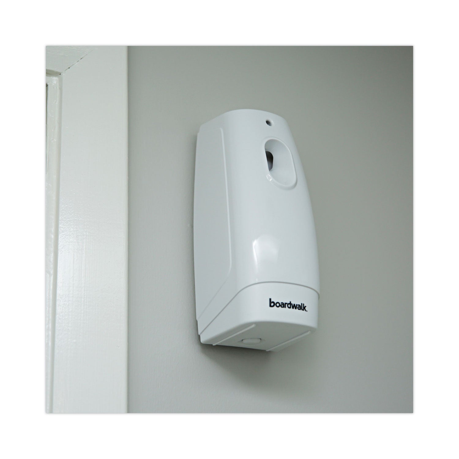 Boardwalk Air Freshener Dispenser Starter Kit, White, Cinnamon Sunset, 5.3 oz