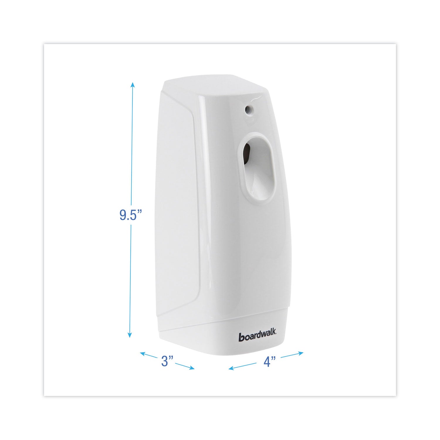 Boardwalk Air Freshener Dispenser Starter Kit, White, Cinnamon Sunset, 5.3 oz