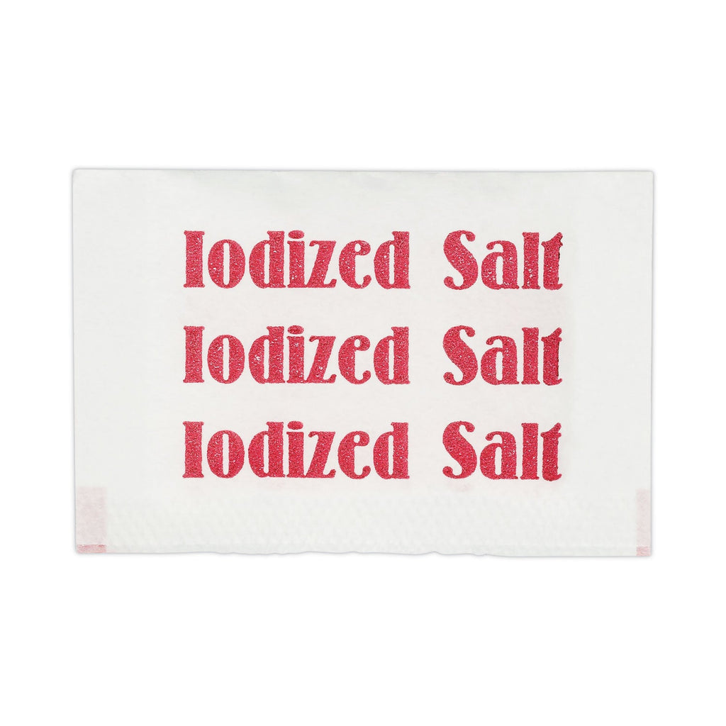 Office Snax Iodized Salt Packets, 0.75 g Packet, 3,000/Box