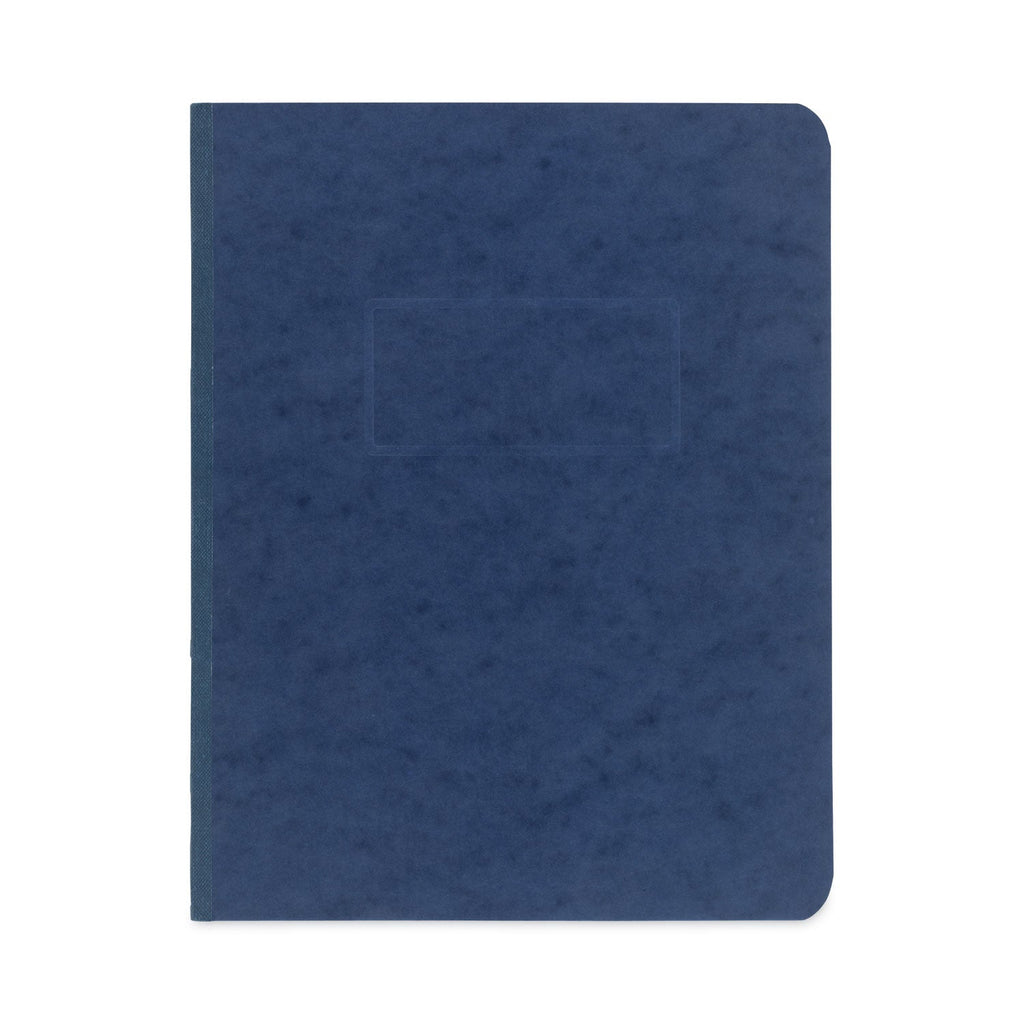 ACCO Pressboard Report Cover with Tyvek Reinforced Hinge, Two-Piece Prong Fastener, 3" Capacity, 8.5 x 11, Dark Blue/Dark Blue