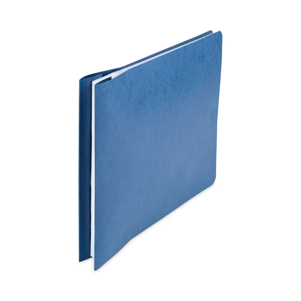 ACCO PRESSTEX Covers with Storage Hooks, 2 Posts, 6" Capacity, 9.5 x 11, Light Blue