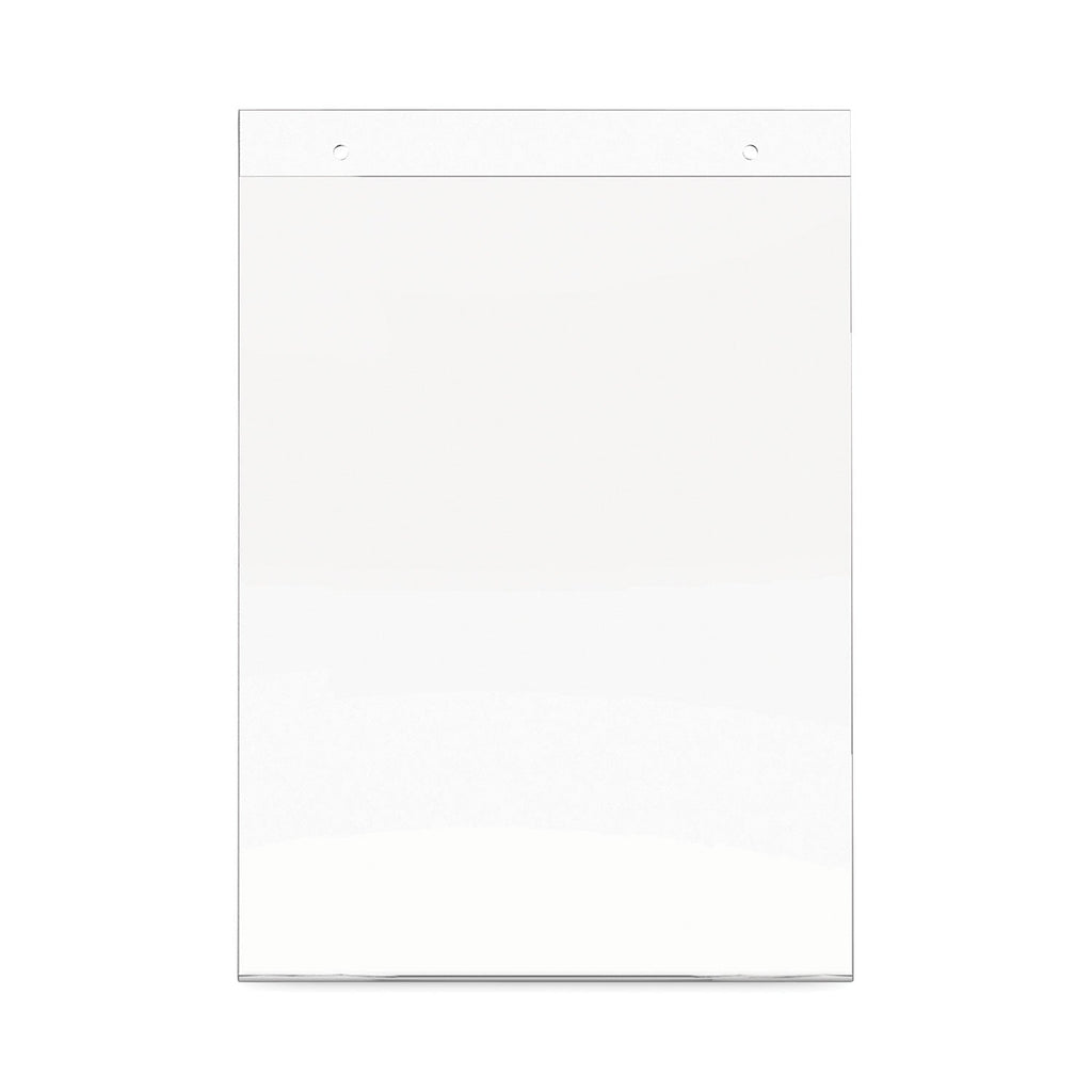 deflecto Classic Image Wall Sign Holder, 8.5 x 11, Clear Frame, 12/Pack