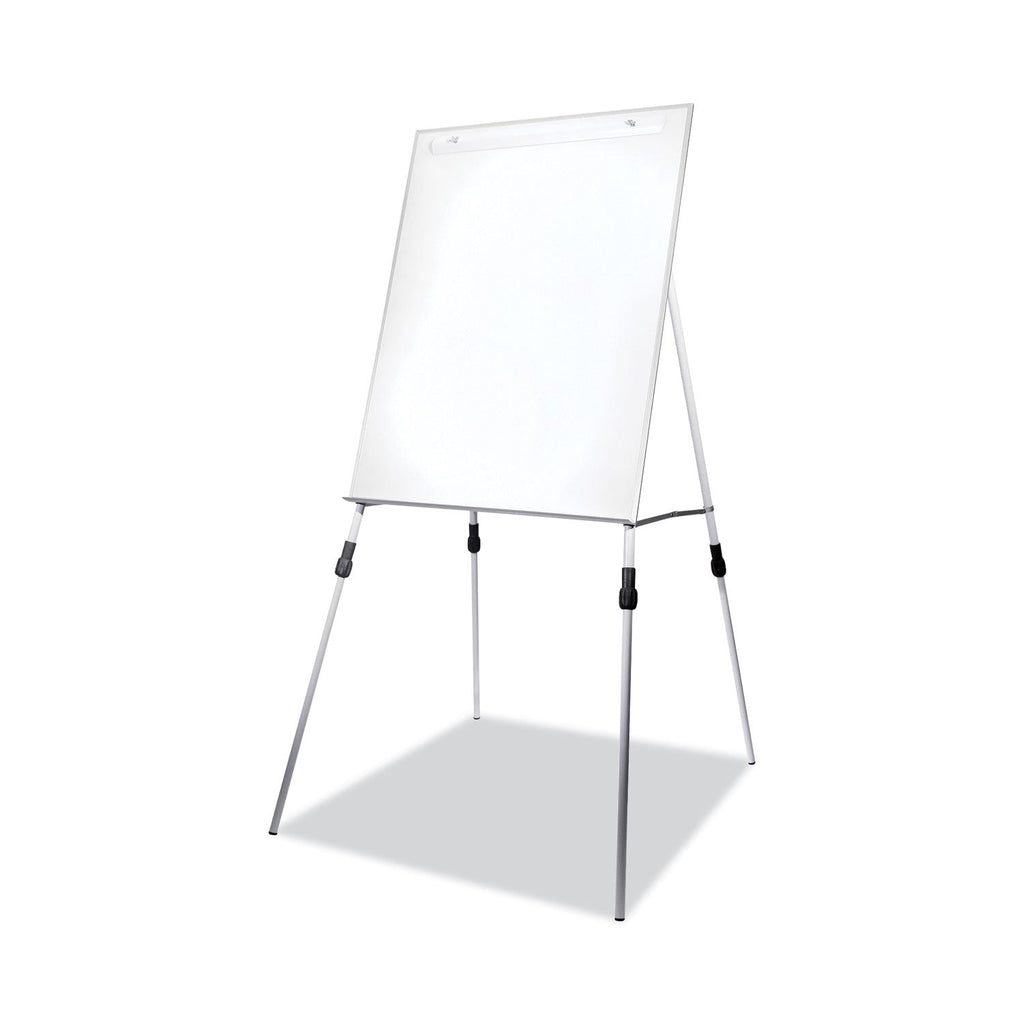 Flipside Adjustable Dry Erase Board, 27.5 x 32 Board, White Surface with Aluminum Frame