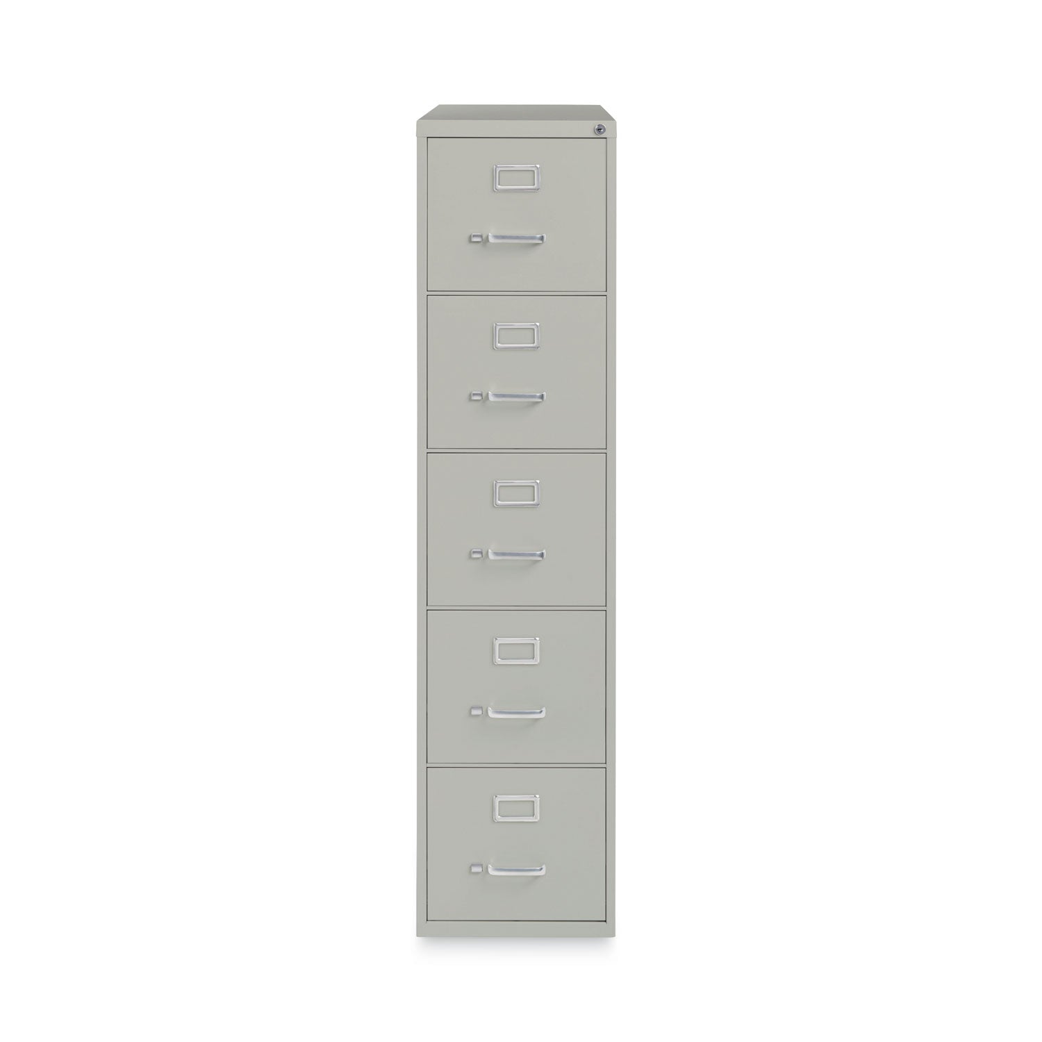 Hirsh Industries Vertical Letter File Cabinet, 4 Letter-Size File Drawers, Light Gray, 15 x 26.5 x 61.37