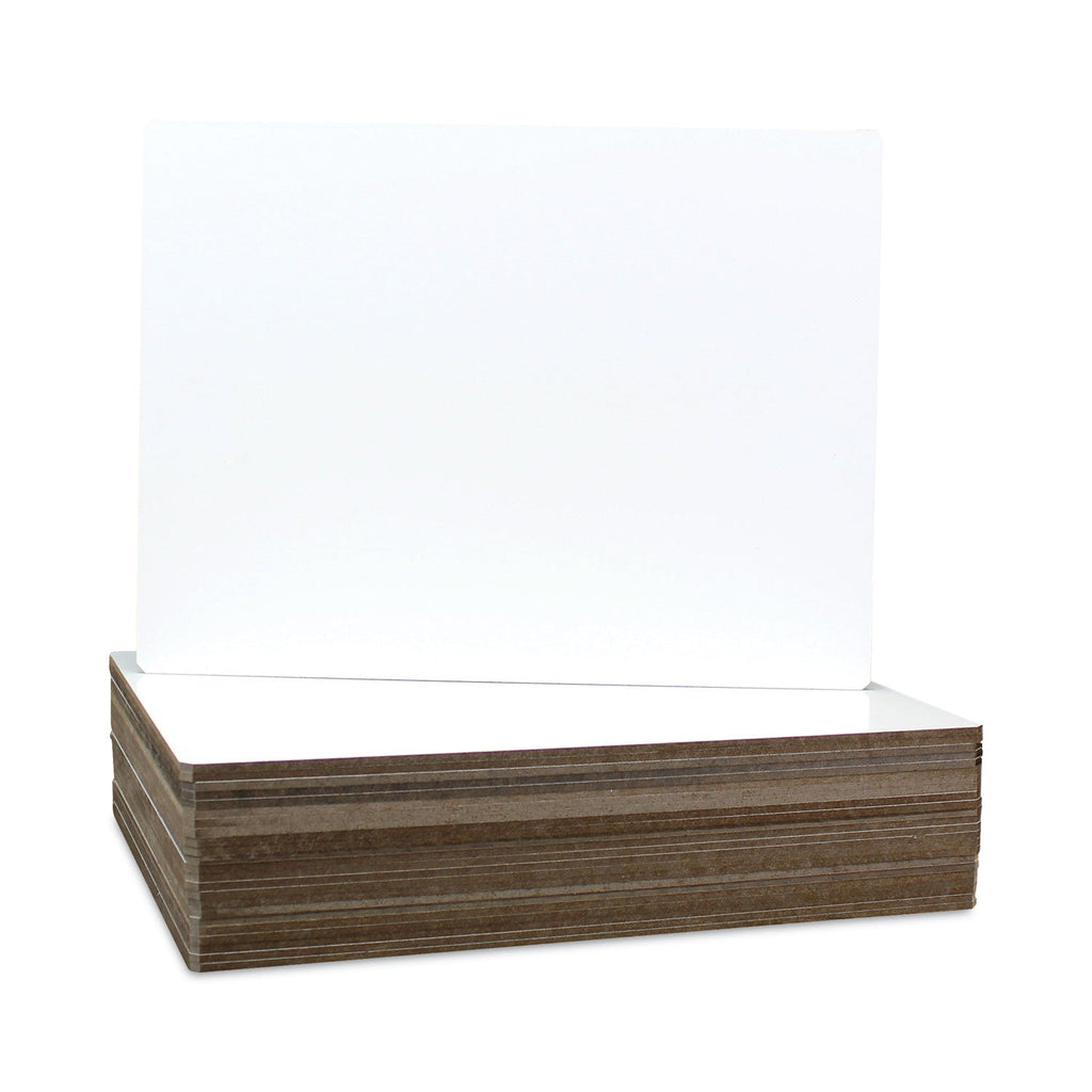 Flipside Dry Erase Board, 12 x 9, White, 24/Pack