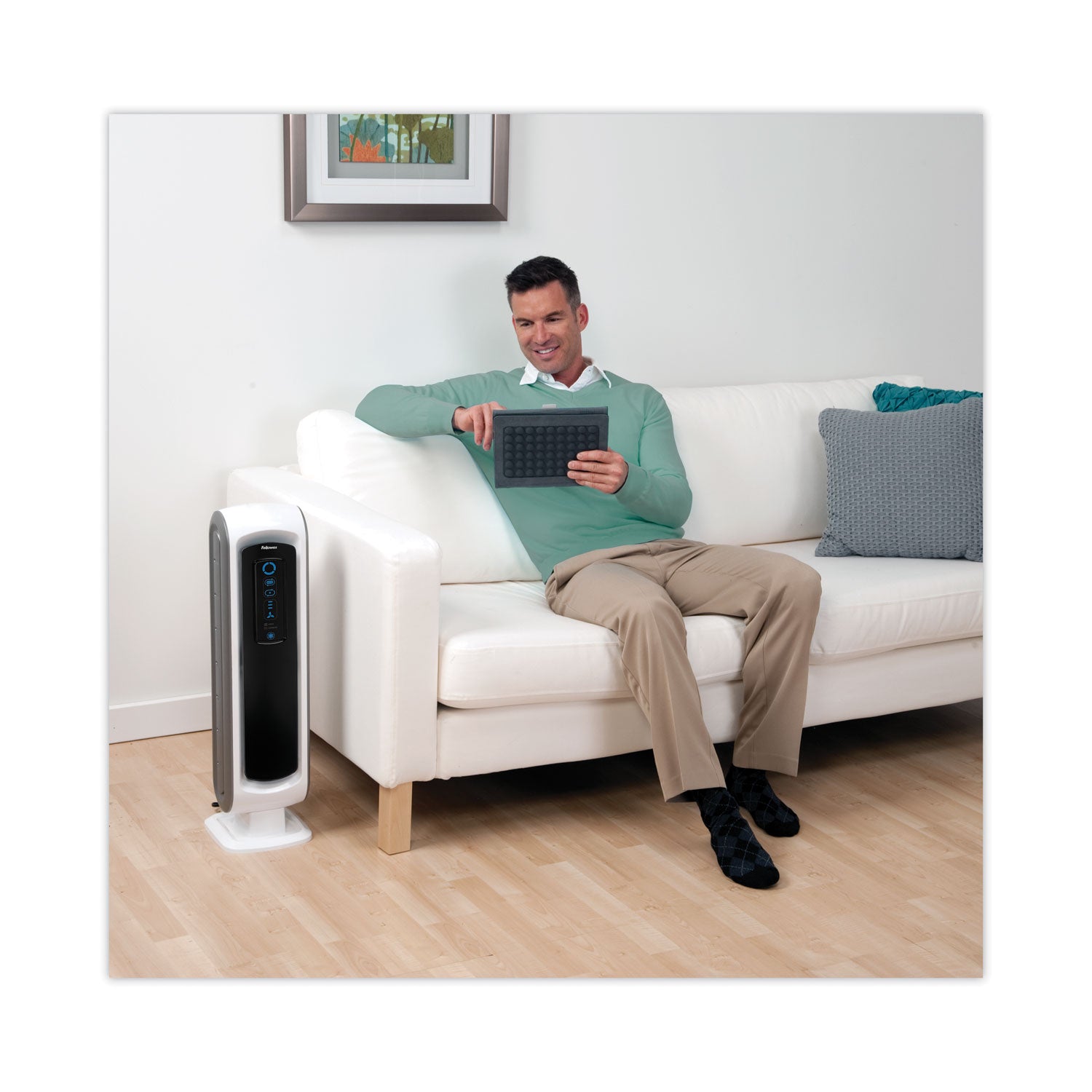 Fellowes Carbon Filter for Fellowes 90 Air Purifiers, 4.37 x 16.37, 4/Pack