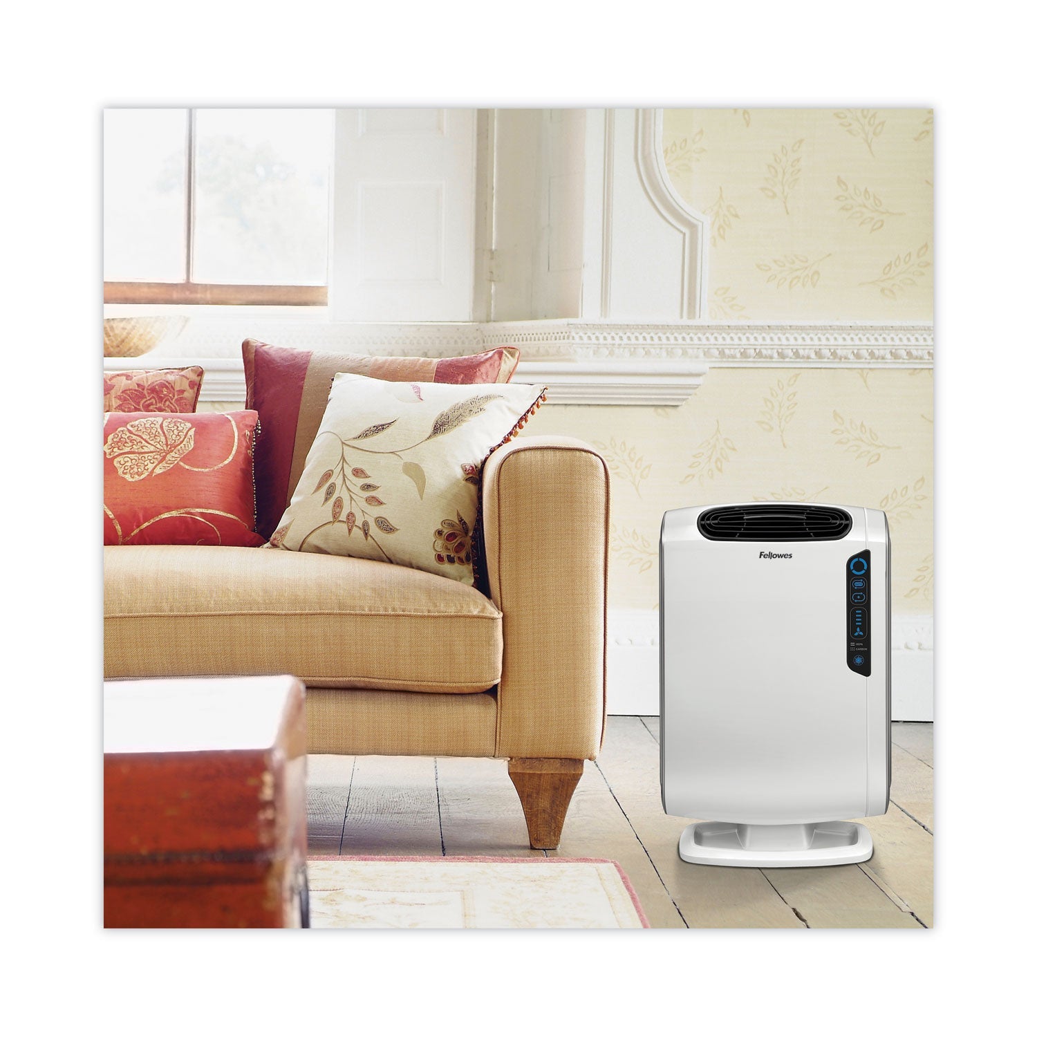 Fellowes Carbon Filter for Fellowes 290 Air Purifiers, 12.43 x 16.12, 4/Pack