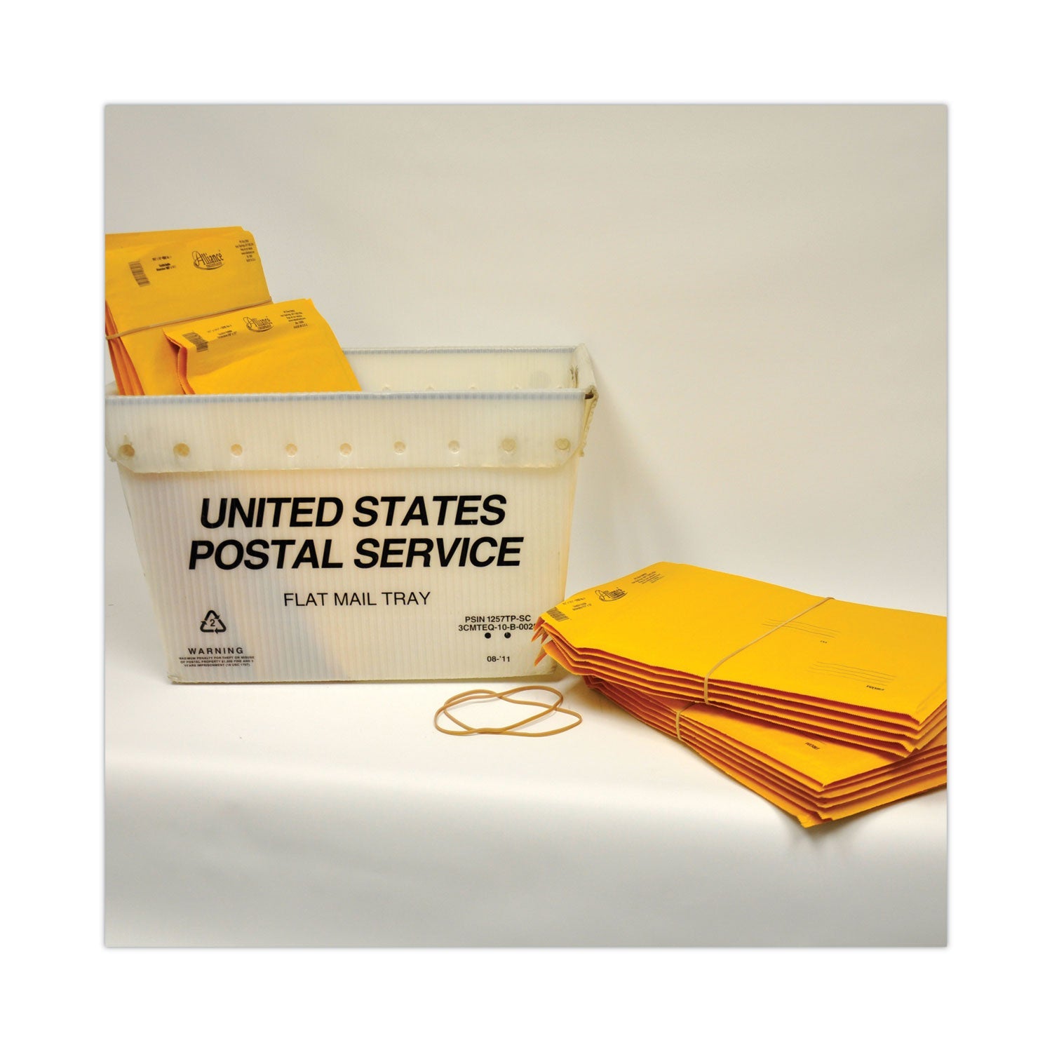 Alliance Sterling Rubber Bands, Size 30, 0.03" Gauge, Crepe, 1 lb Box, 1,500/Box