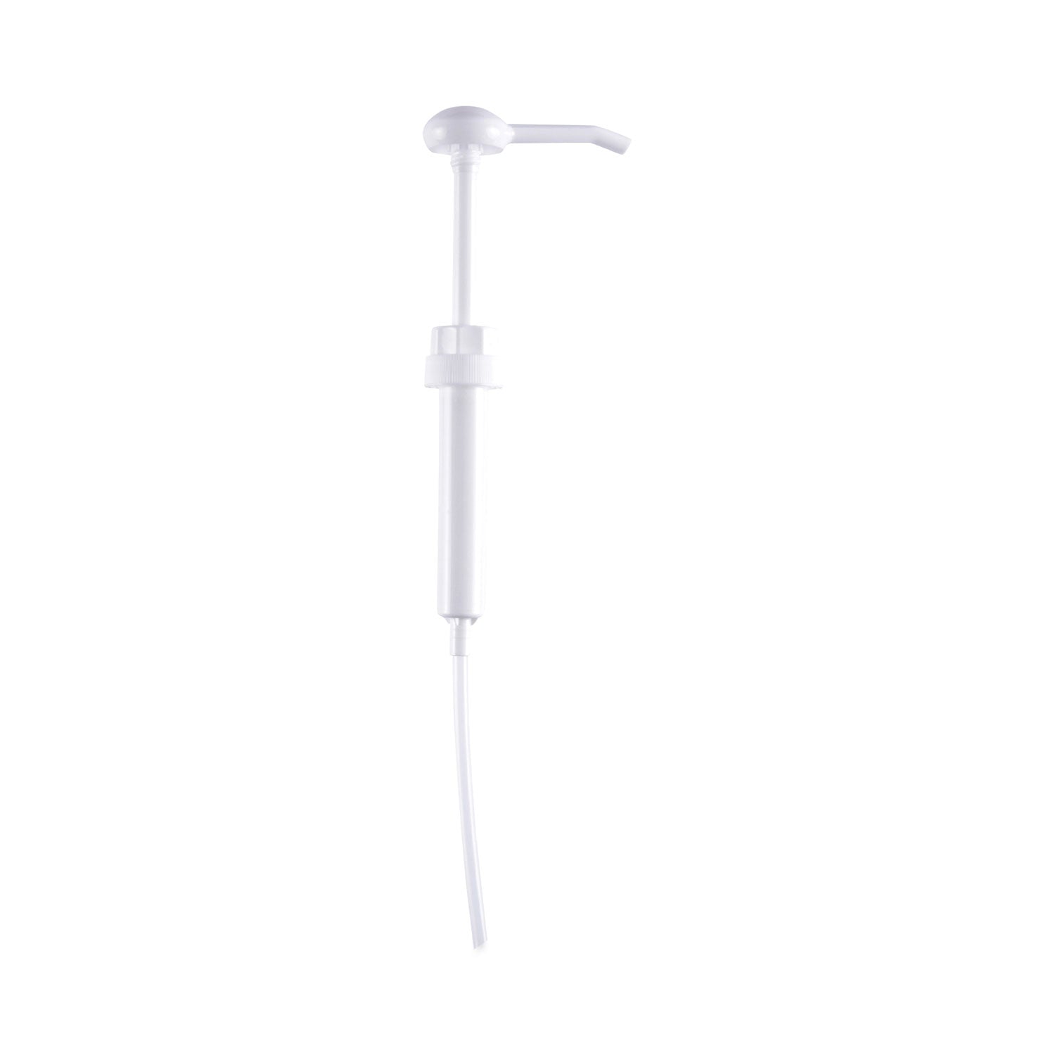 Boardwalk Siphon Pump, 1 oz/Pump, For 1 gal Bottles, Plastic, 12" Tube, White