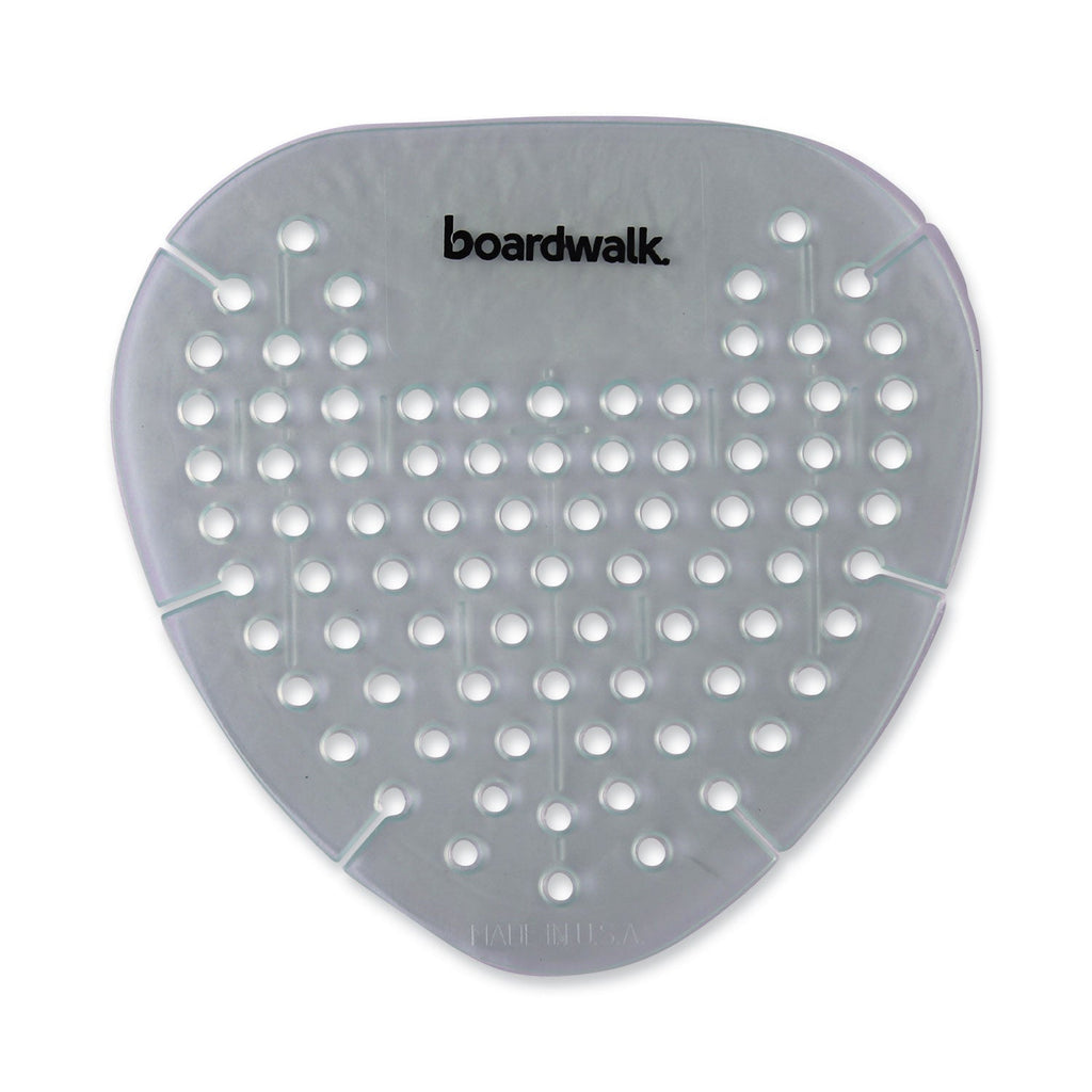 Boardwalk Gem Urinal Screens, Herbal Mint Scent, Green, 12/Box