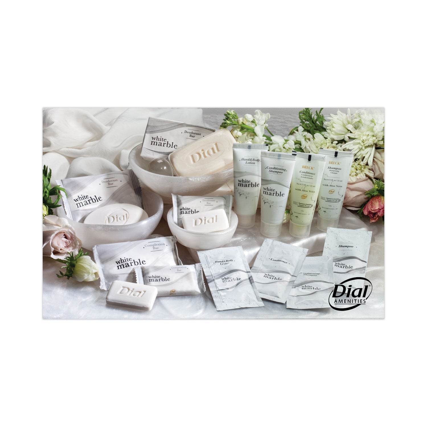 Dial Amenities Cleansing Soap, Pleasant Scent, # 1 1/2 Individually Wrapped Bar, 500/Carton