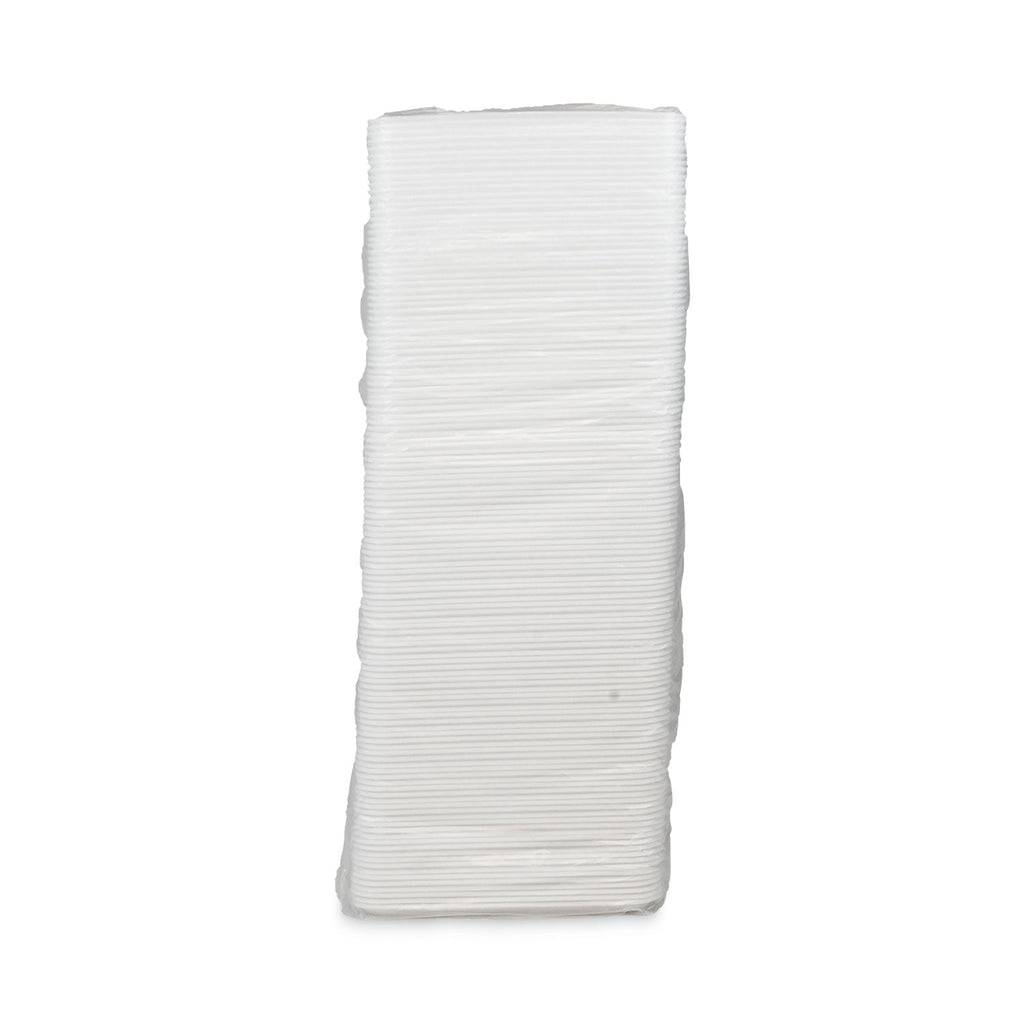 Pactiv Evergreen Supermarket Tray, #12S, 11 x 9 x 0.65, White, Foam, 250/Carton