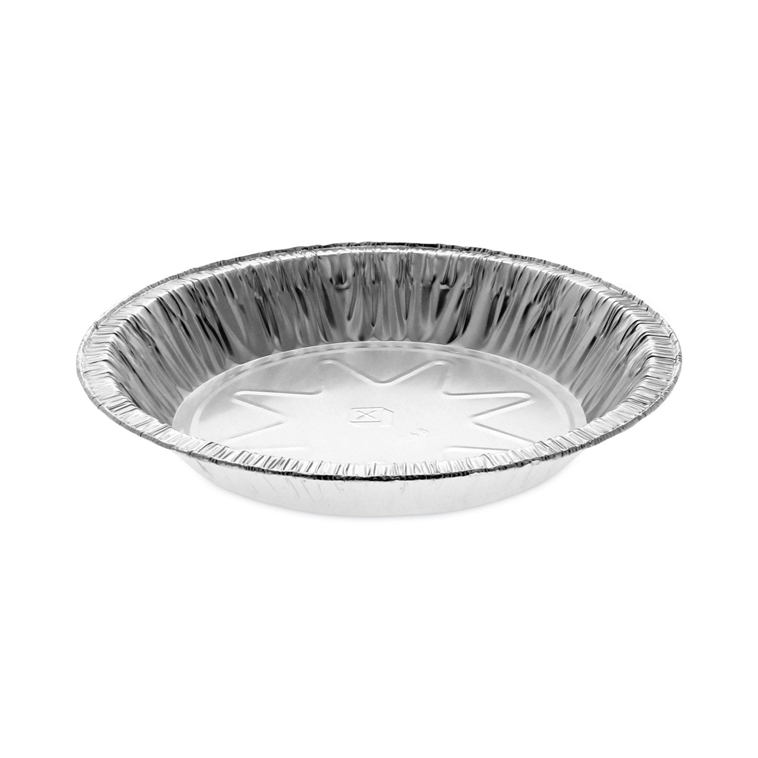Pactiv Evergreen Aluminum Pie Pan, Extra Deep, 7.13" Diameter x 1.19"h, 400/Carton
