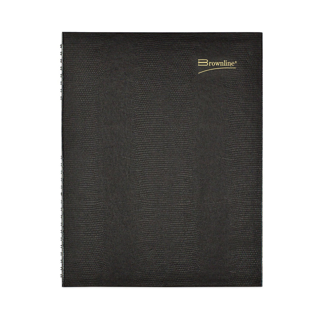 Brownline CoilPro 14-Month Ruled Monthly Planner, 11 x 8.5, Black Cover, 14-Month (Dec to Jan): 2022 to 2024