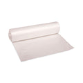 Boardwalk High-Density Can Liners, 45 gal, 13 microns, 40" x 46", Natural, 250/Carton