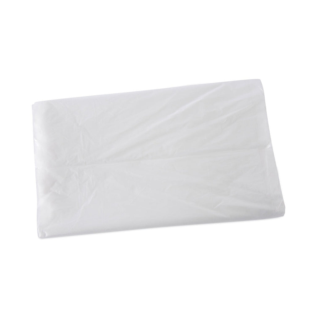 Boardwalk High Density Industrial Can Liners Flat Pack, 45 gal, 16 microns, 40 x 48, Natural, 200/Carton
