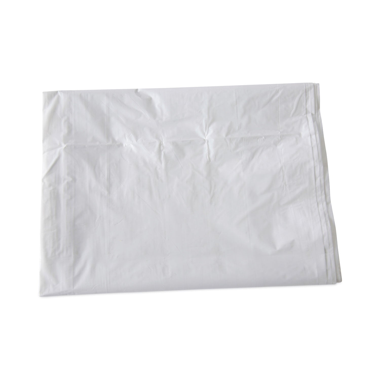 Boardwalk Linear Low Density Industrial Can Liners, 60 gal, 0.9 mil, 38 x 58, White, 100/Carton