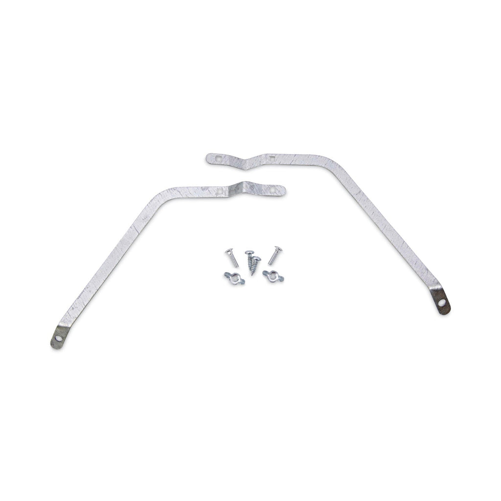 Boardwalk Metal Handle Braces, Large, Fits 24" to 48" Floor Sweeps, 0.5 x 17 x 12