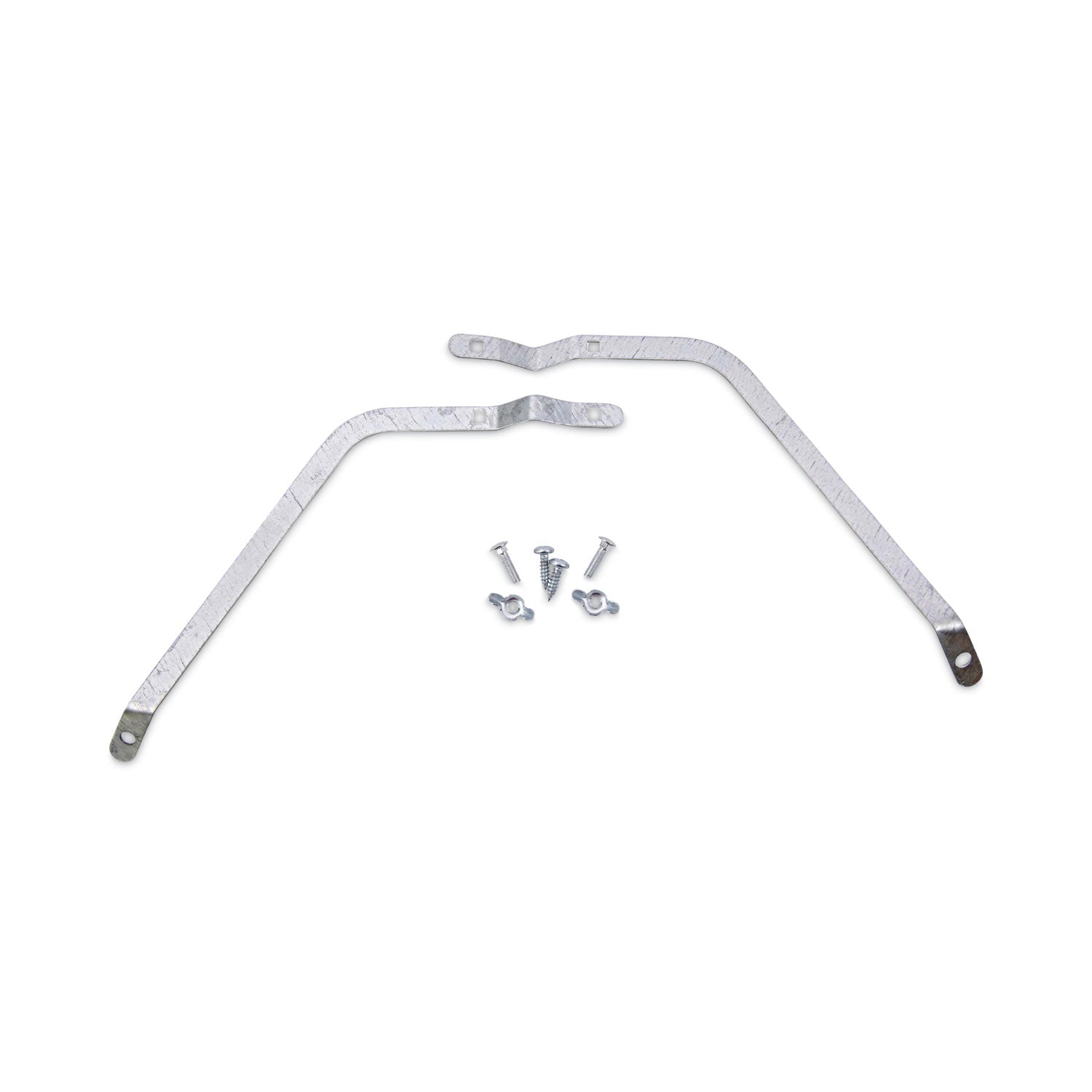 Boardwalk Metal Handle Braces, Large, Fits 24" to 48" Floor Sweeps, 0.5 x 17 x 12