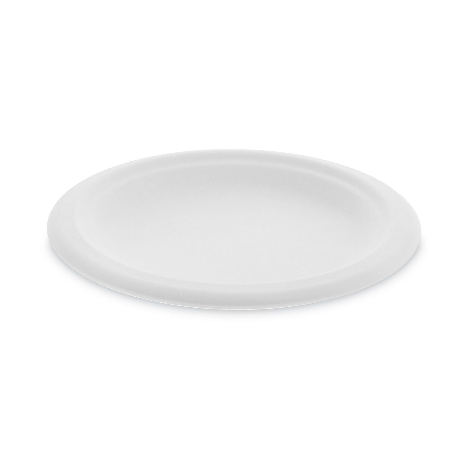 Pactiv Evergreen EarthChoice Compostable Fiber-Blend Bagasse Dinnerware, Plate, 6" dia, Natural, 1,000/Carton