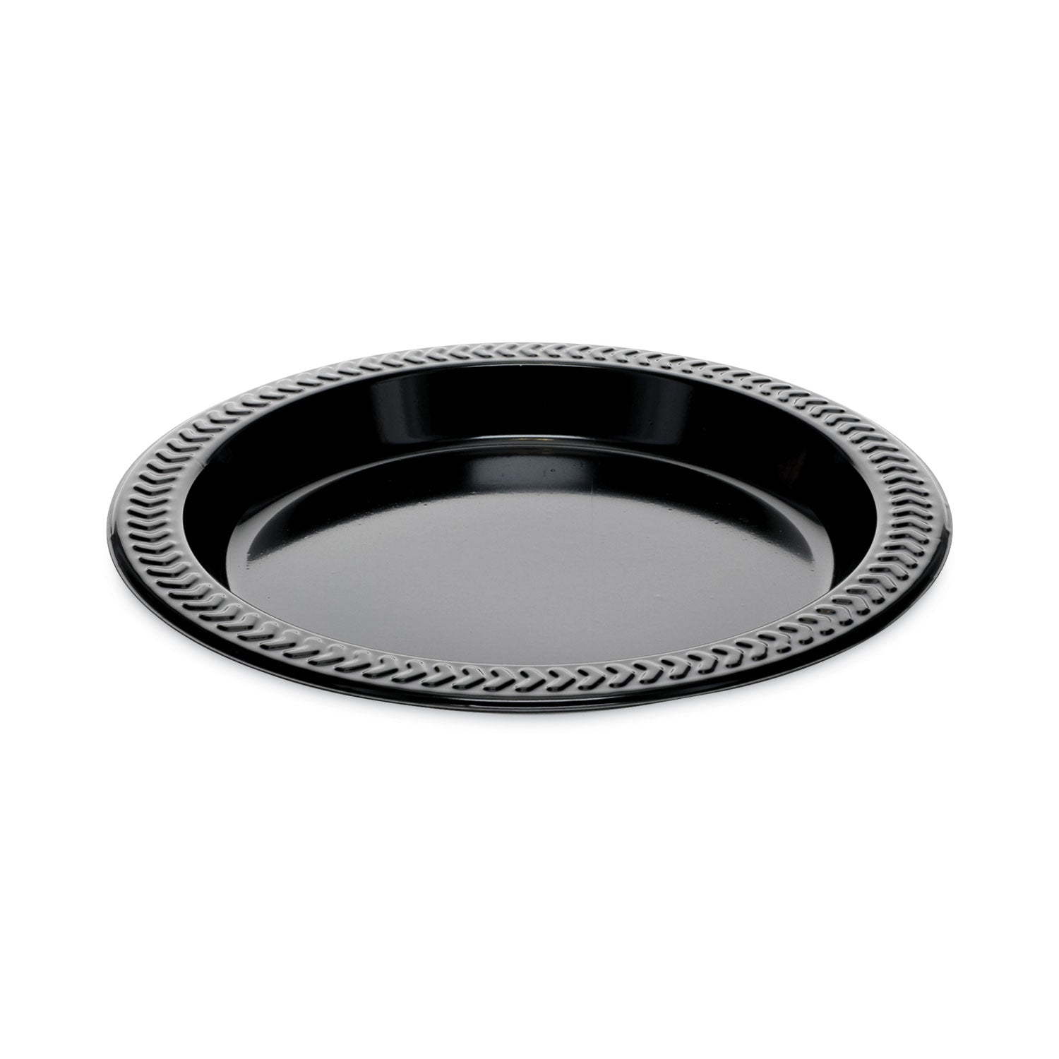Pactiv Evergreen Prairieware Impact Plastic Dinnerware, Plate, 6" dia, Back, 1,000/Carton