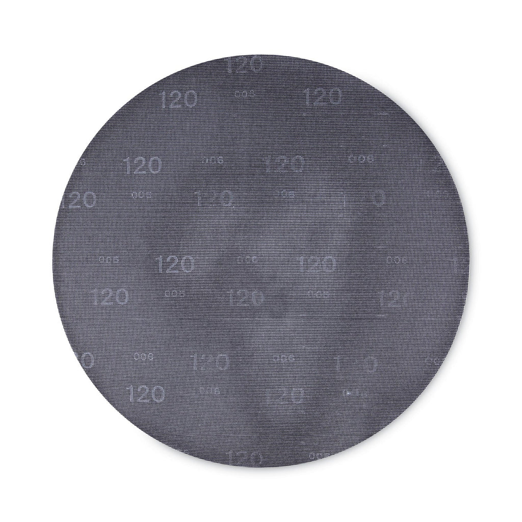 Boardwalk Sanding Screens, 20" Diameter, 120 Grit, Black, 10/Carton