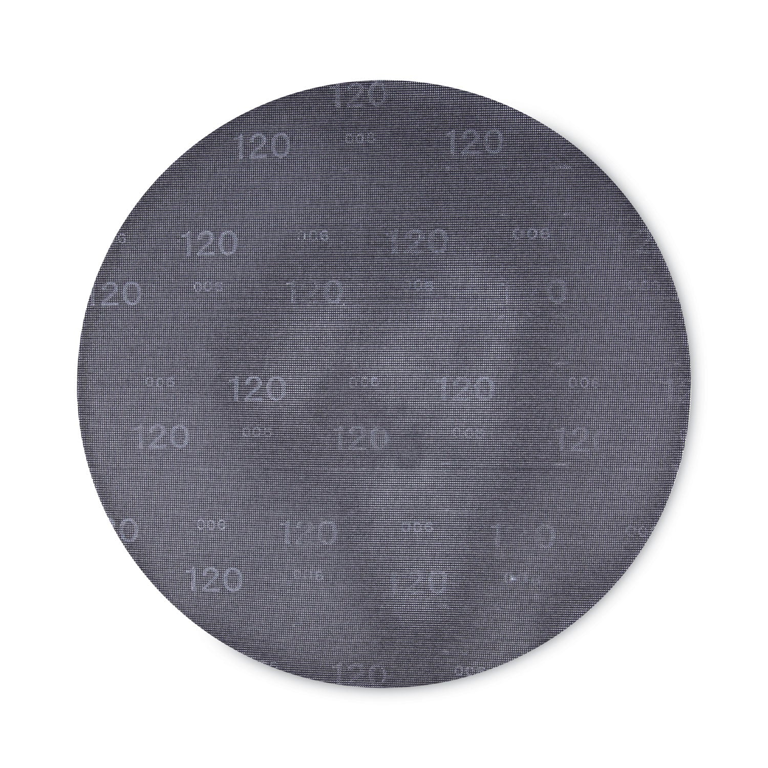 Boardwalk Sanding Screens, 20" Diameter, 120 Grit, Black, 10/Carton