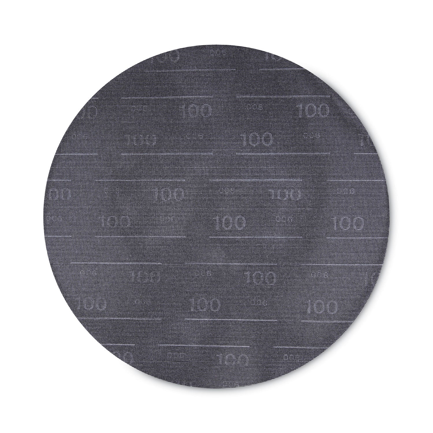 Boardwalk Sanding Screens, 20" Diameter, 100 Grit, Black, 10/Carton
