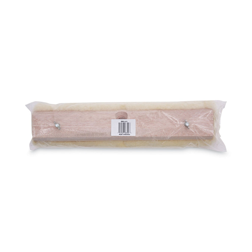 Boardwalk Mop Head, Finish Applicator, Lambswool, 14-Inch, White