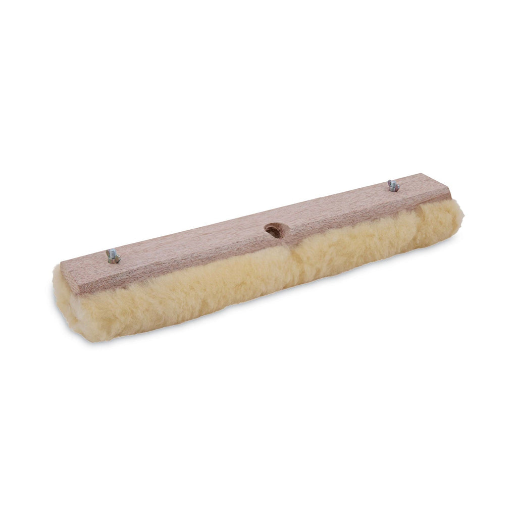 Boardwalk Mop Head, Finish Applicator, Lambswool, 14-Inch, White