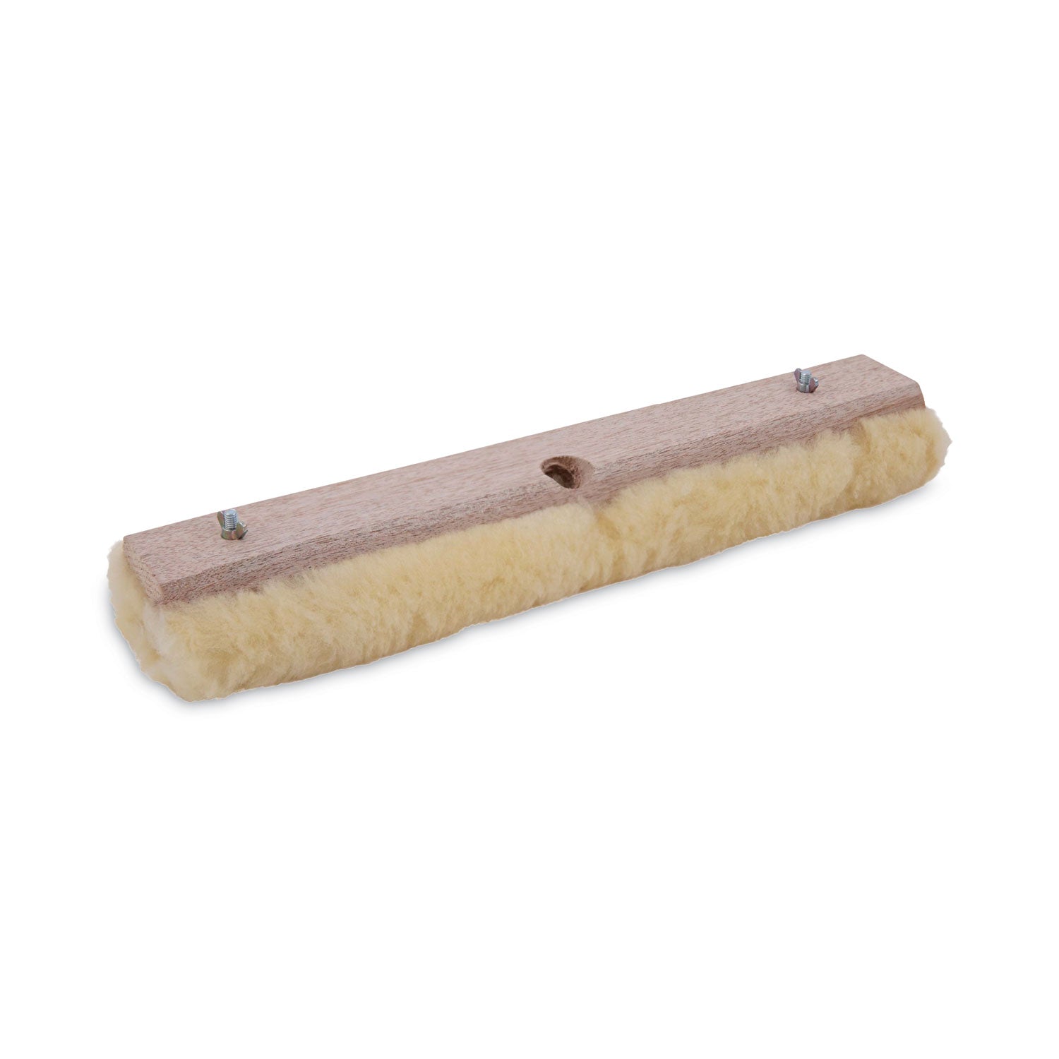 Boardwalk Mop Head, Finish Applicator, Lambswool, 14-Inch, White