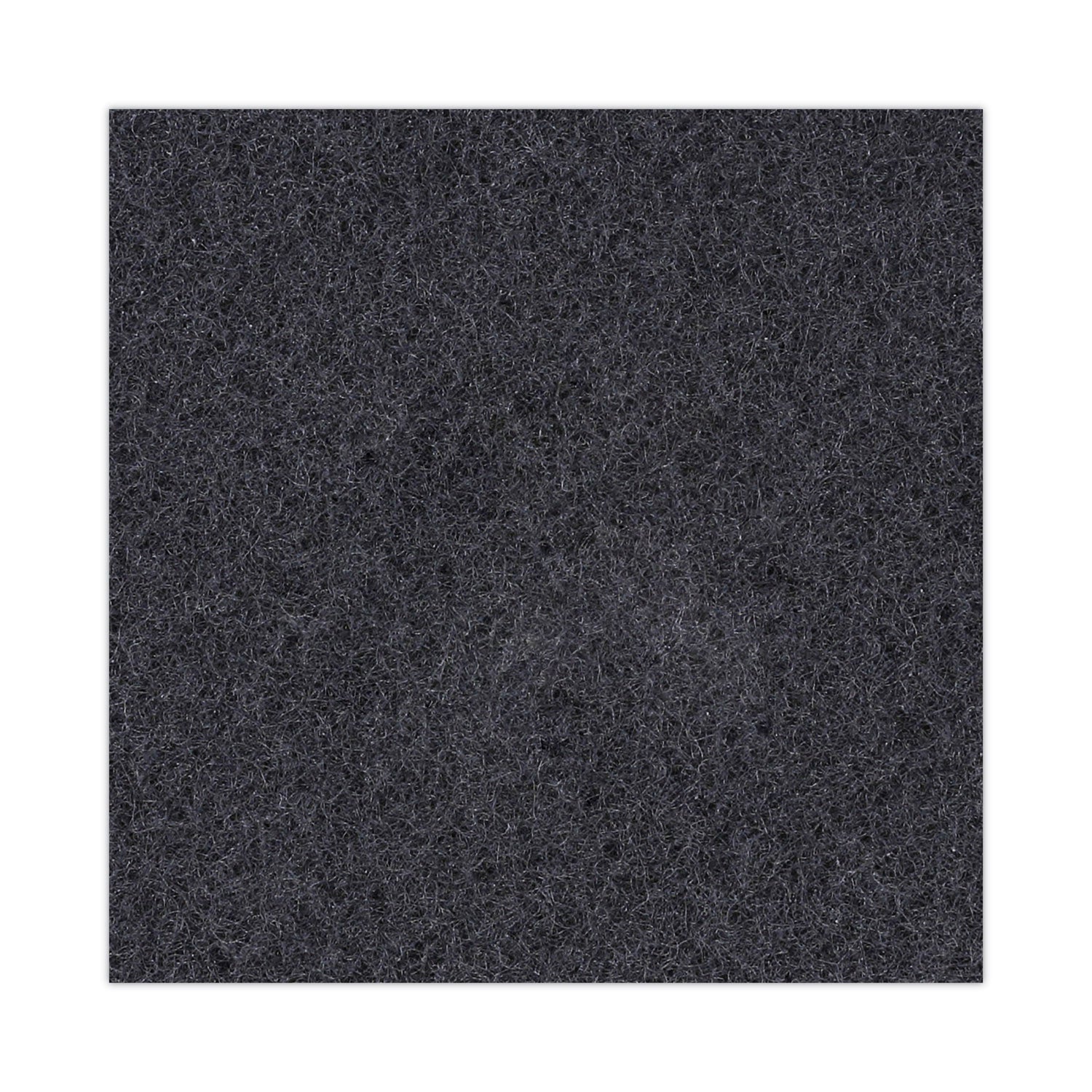 Boardwalk Stripping Floor Pads, 19" Diameter, Black, 5/Carton