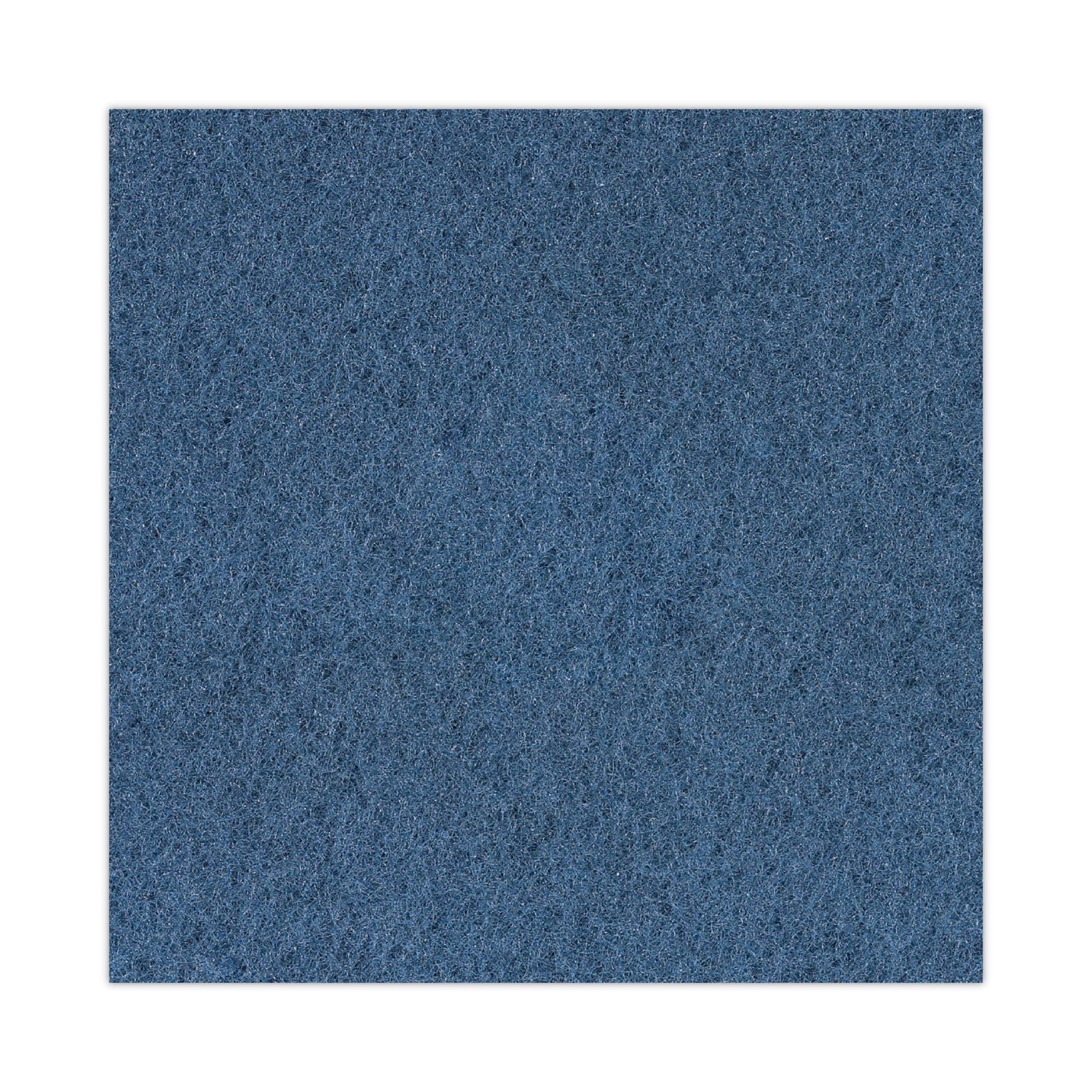 Boardwalk Scrubbing Floor Pads, 17" Diameter, Blue, 5/Carton