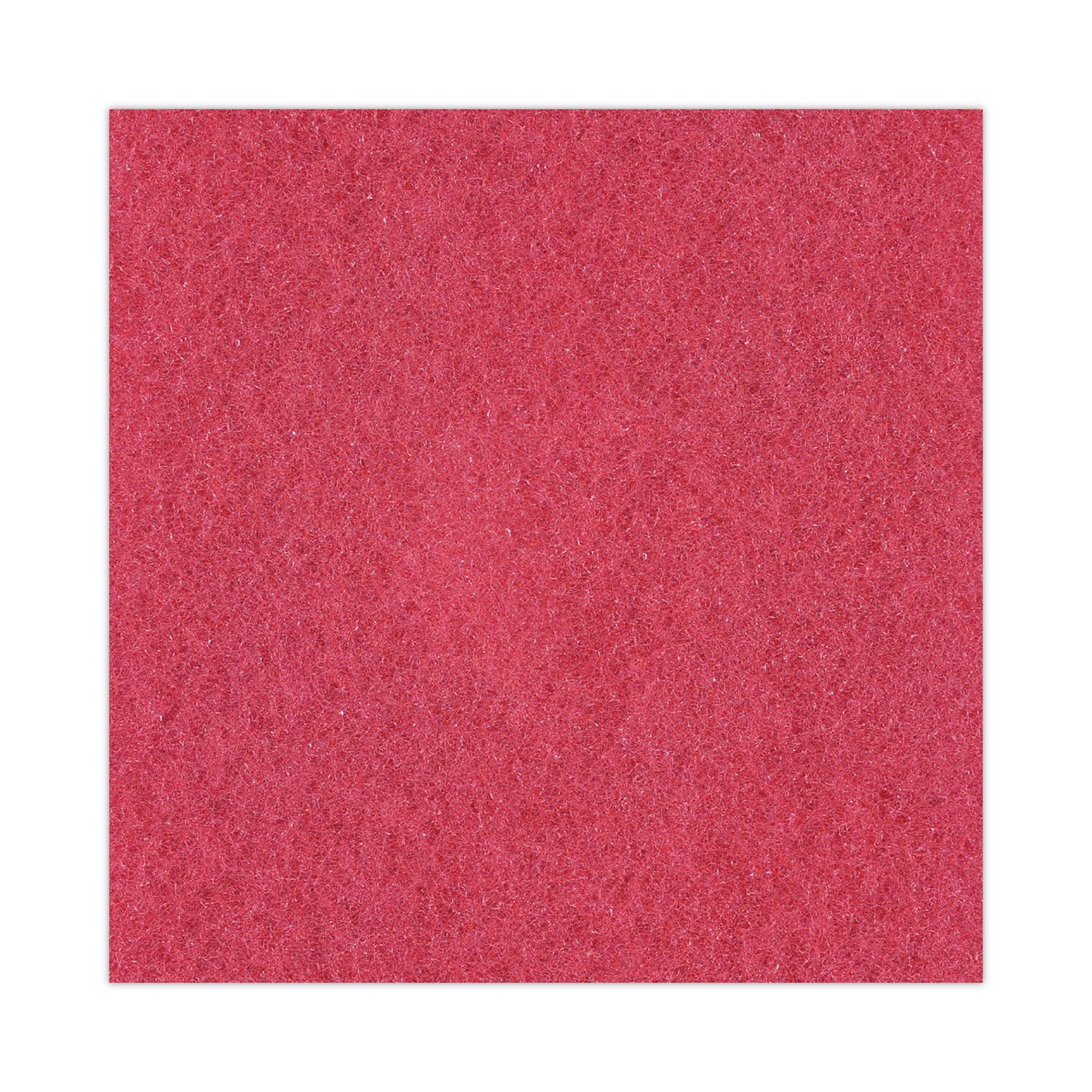Boardwalk Buffing Floor Pads, 13" Diameter, Red, 5/Carton