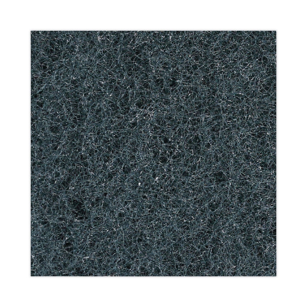 Boardwalk Medium-Duty Scour Pad, 10 x 4.63, Blue, 20/Carton