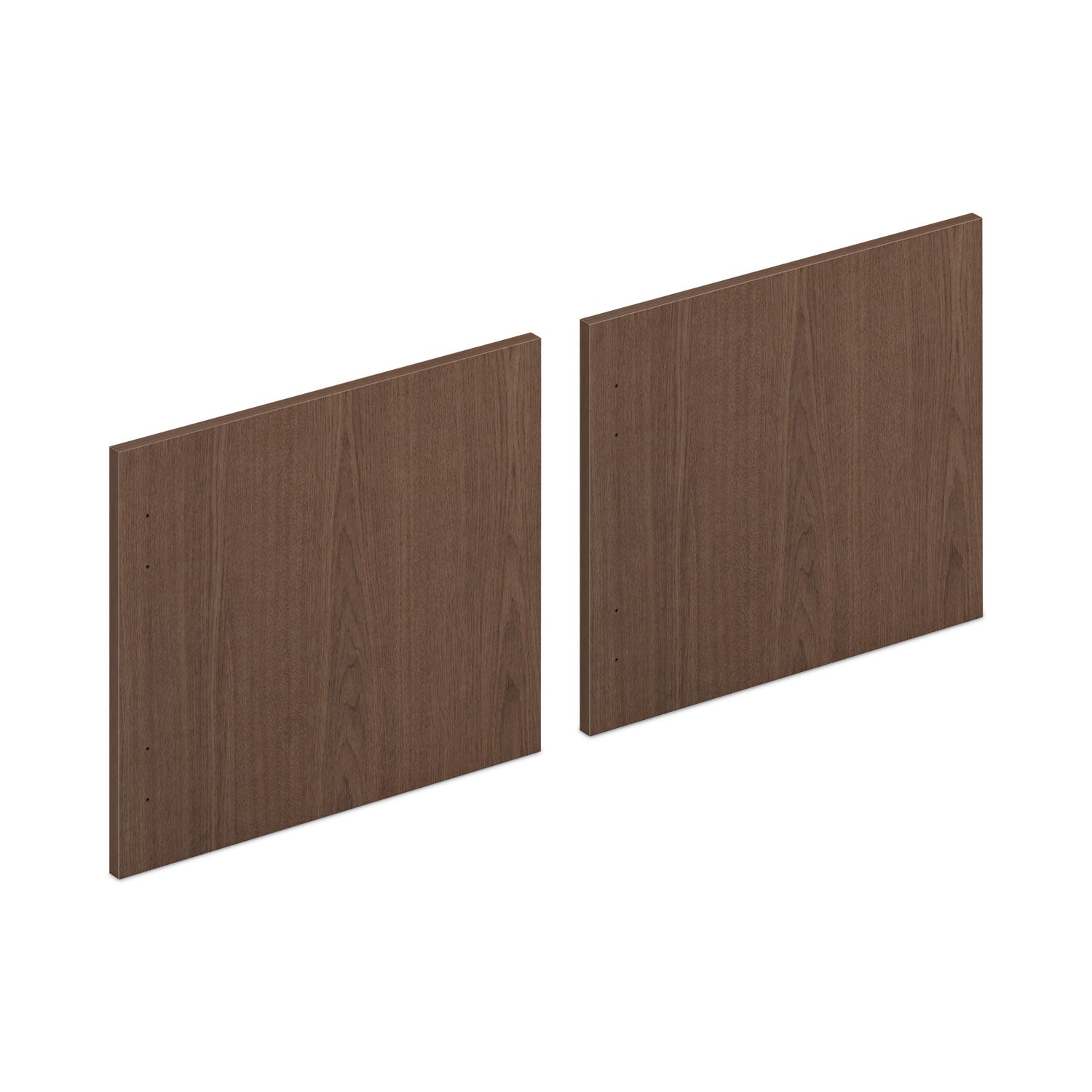 HON Mod Laminate Doors for 72"W Mod Desk Hutch, 17.86 x 14.82, Sepia Walnut  2/Carton