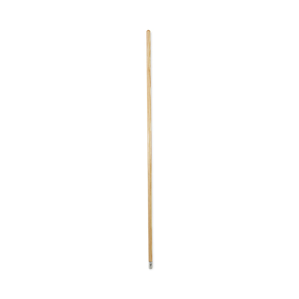 Boardwalk Lie-Flat Screw-In Mop Handle, Lacquered Wood, 1.13" dia x 60", Natural