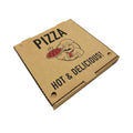 BluTable Pizza Boxes, 10 x 10 x 1.75, Kraft, Paper, 50/Pack