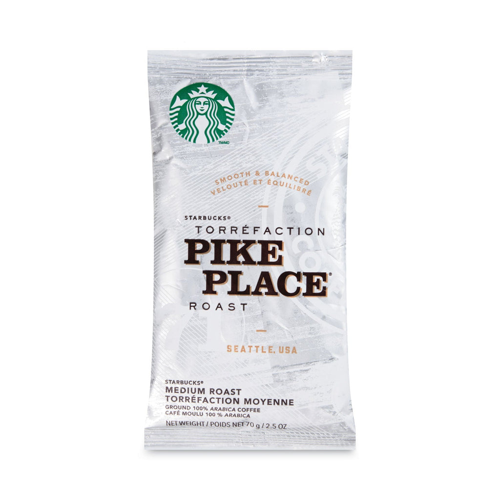 Starbucks Coffee, Pike Place, 2.5oz, 18/Box
