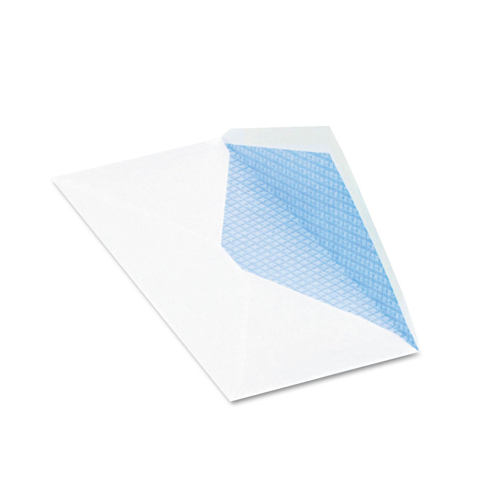 Quality Park Security Tint Business Envelope, #10, Commercial Flap, Gummed Closure, 4.13 x 9.5, White, 500/Box