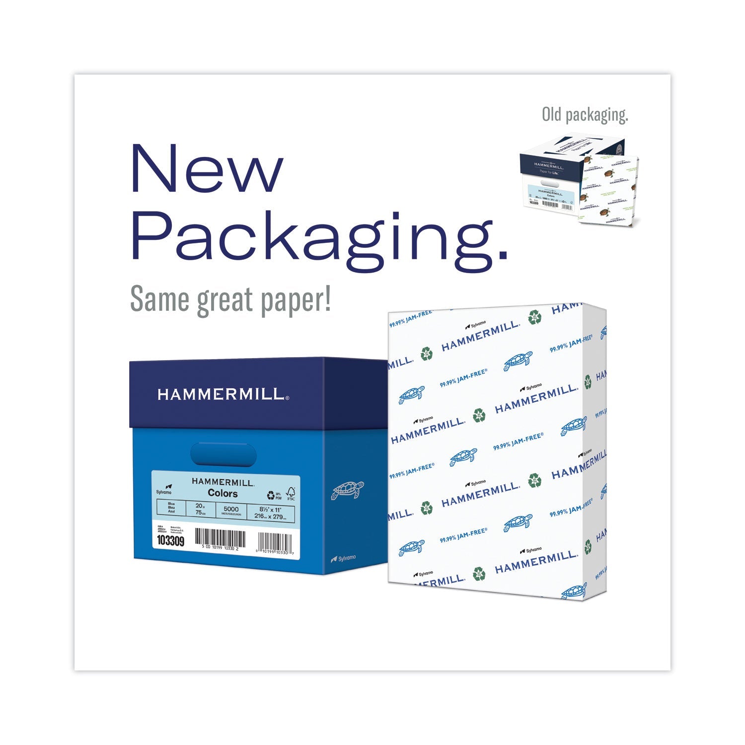 Hammermill Colors Print Paper, 20 lb Bond Weight, 8.5 x 11, Goldenrod, 500 Sheets/Ream, 10 Reams/Carton