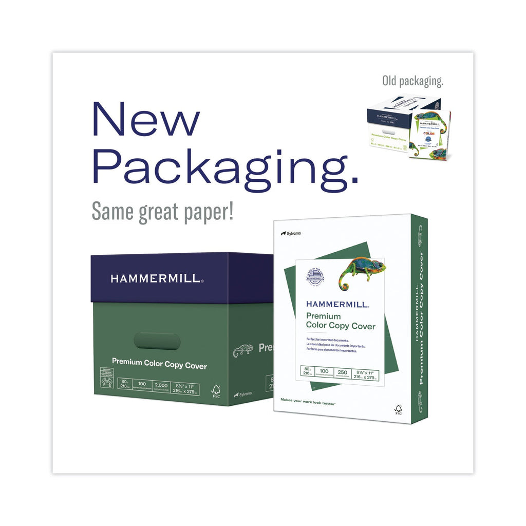Hammermill Premium Color Copy Cover, 100 Bright, 80 lb Cover Weight, 17 x 11, 250/Pack