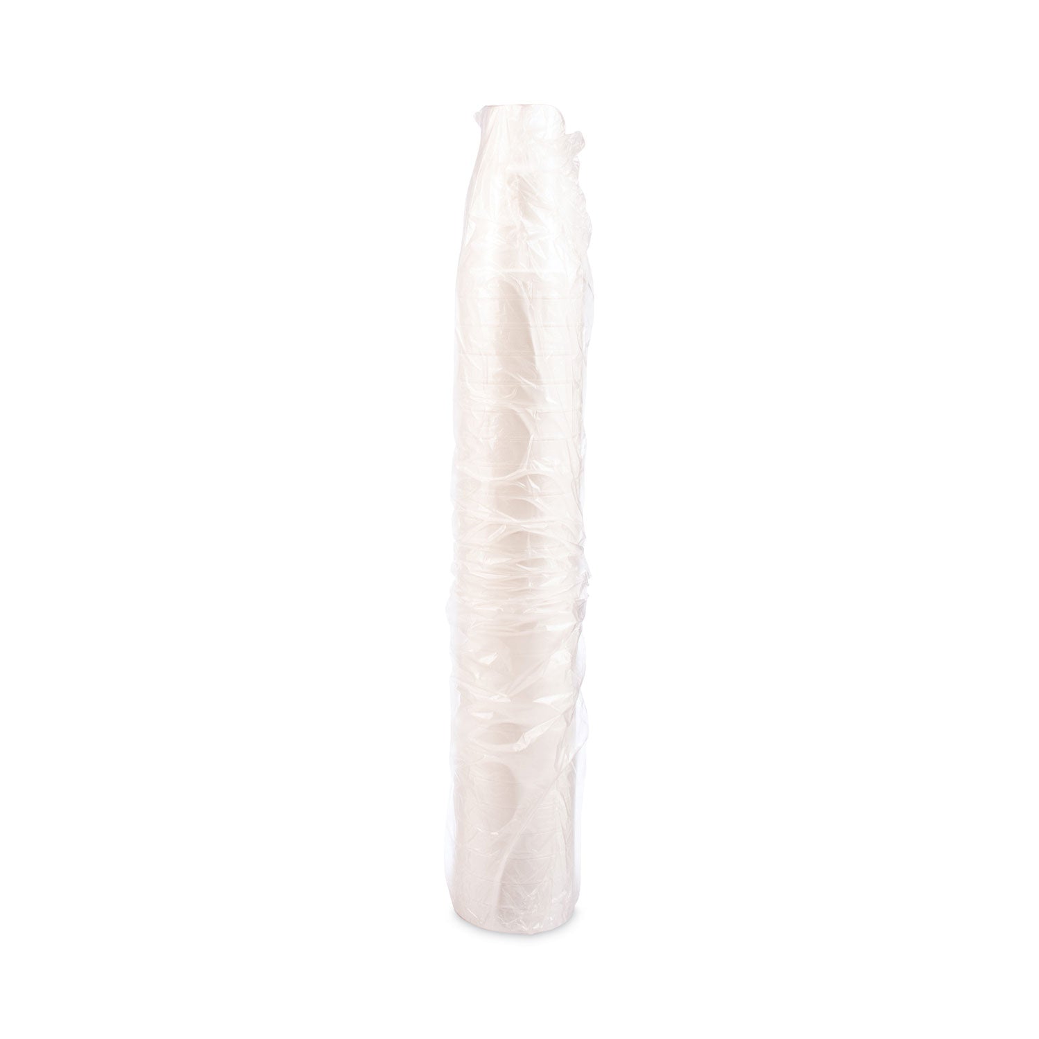 Dart Foam Drink Cups, 32 oz, Tapered Bottom, White, 25/Bag, 20 Bags/Carton