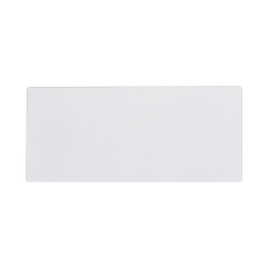 Universal Peel Seal Strip Security Tint Business Envelope, #10, Square Flap, Self-Adhesive Closure, 4.25 x 9.63, White, 500/Box