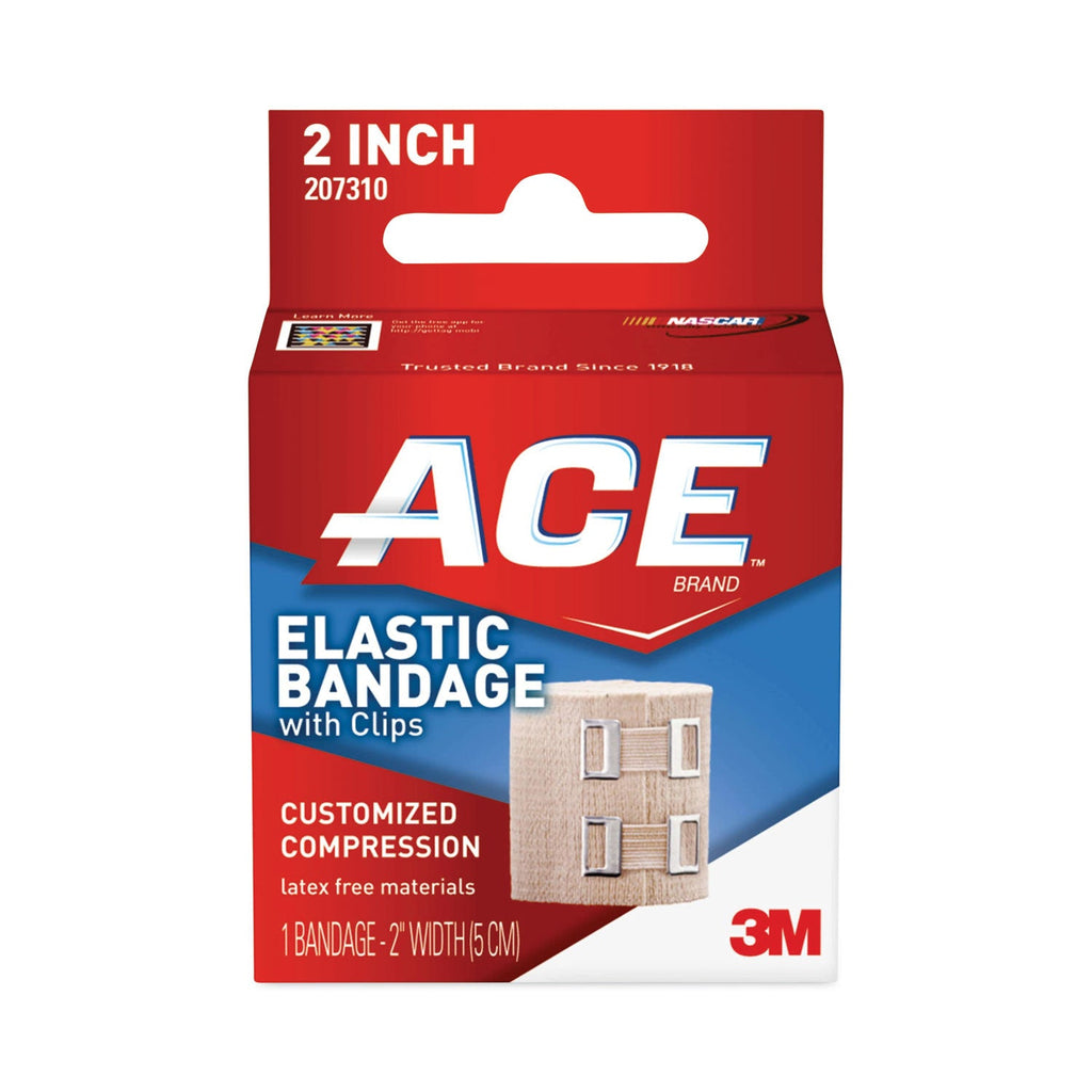 ACE Elastic Bandage with E-Z Clips, 2 x 50