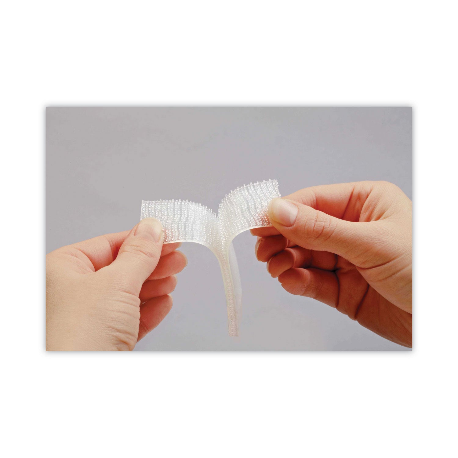 Scotch Extreme Fasteners, 1" x 3", Clear, 2/Pack