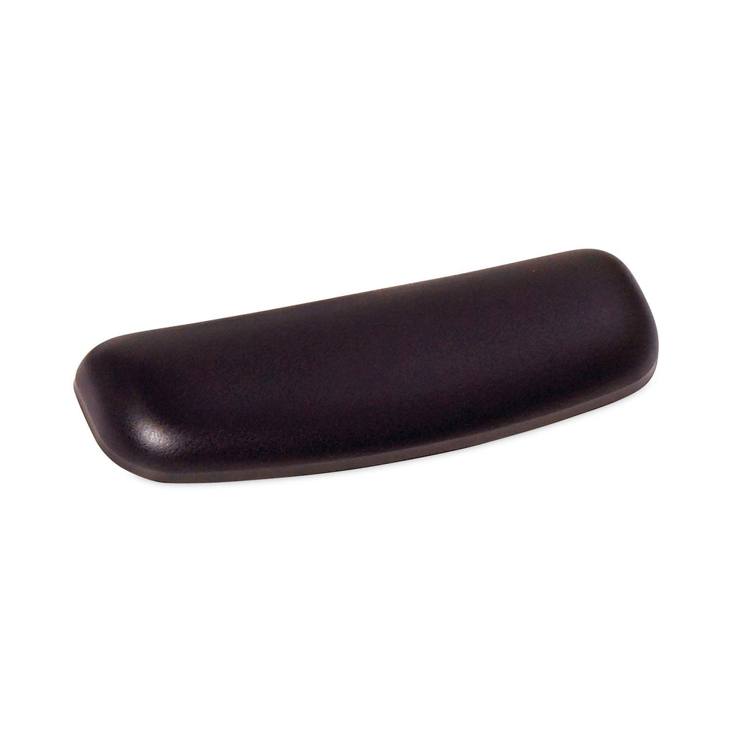 3M Antimicrobial Gel Small Mouse Pad with Wrist Rest, 7 x 2.37, Black