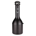 Rubbermaid Infinity Traditional Smoking Receptacle, 4.1 gal, 13 dia x 39h High, Black